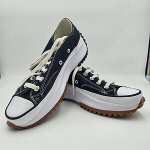 Converse Run Star Hike Low Platform Sneakers Black 168816C Women’s 7.5